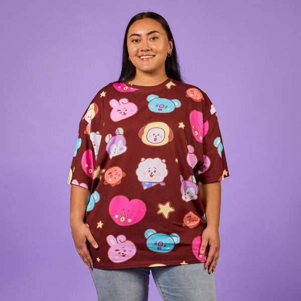 BT21 The Journey Drop Sleeve T-Shirt