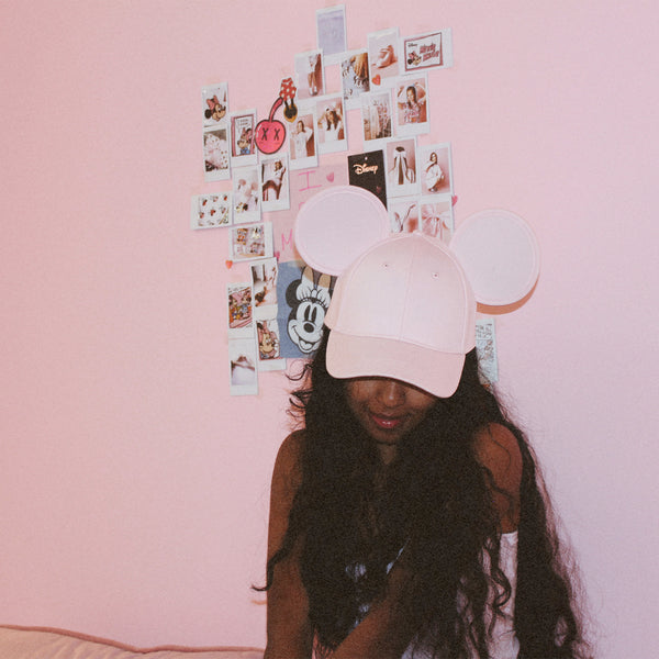 Pink Mickey Ear Hat