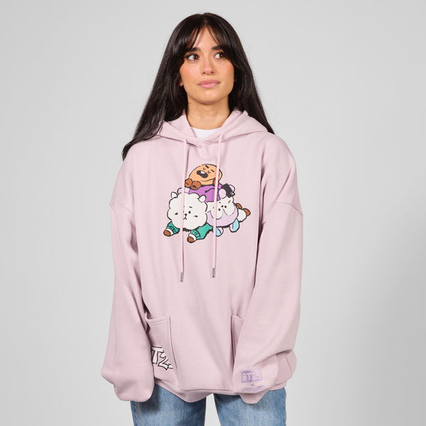 BT21 Good Vibes Oversized Hoodie