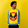 X-Men Retro Wolverine Raglan Sweater