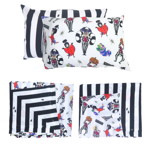 Beetlejuice Reversible Duvet Set