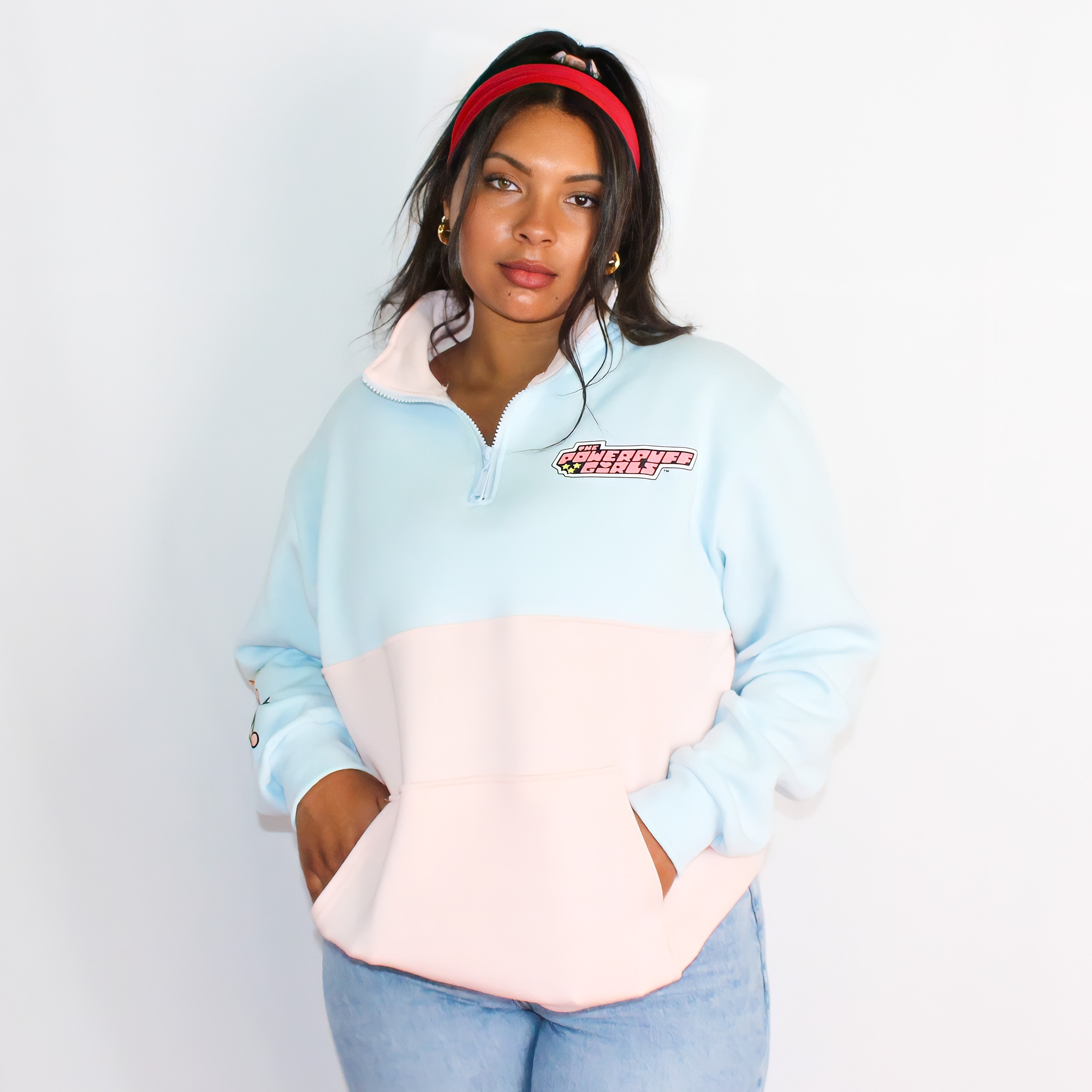 Champion reverse weave half zip hoodie hot sale