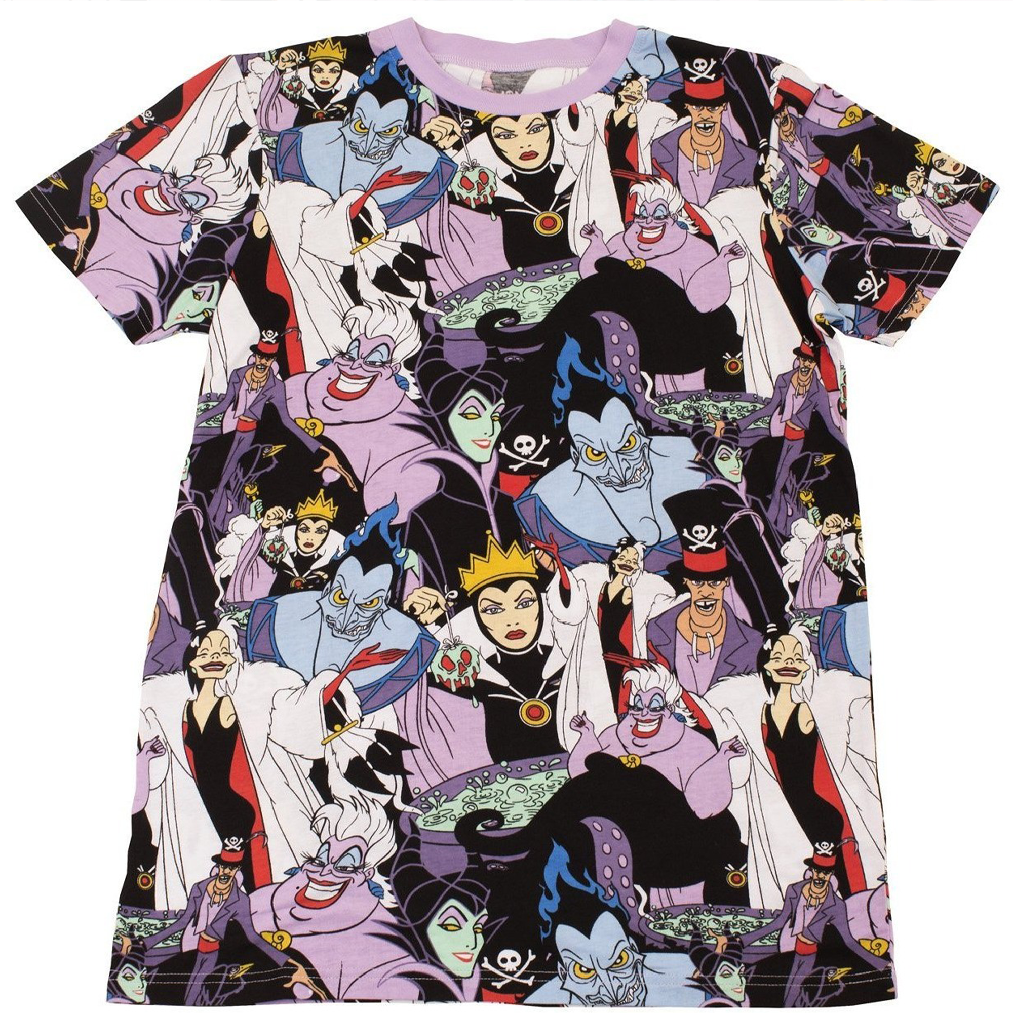 Disney Villains AOP T-Shirt - Cakeworthy