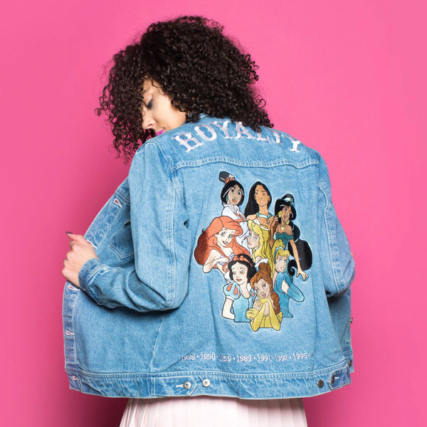 90's Disney Princess Denim Jacket