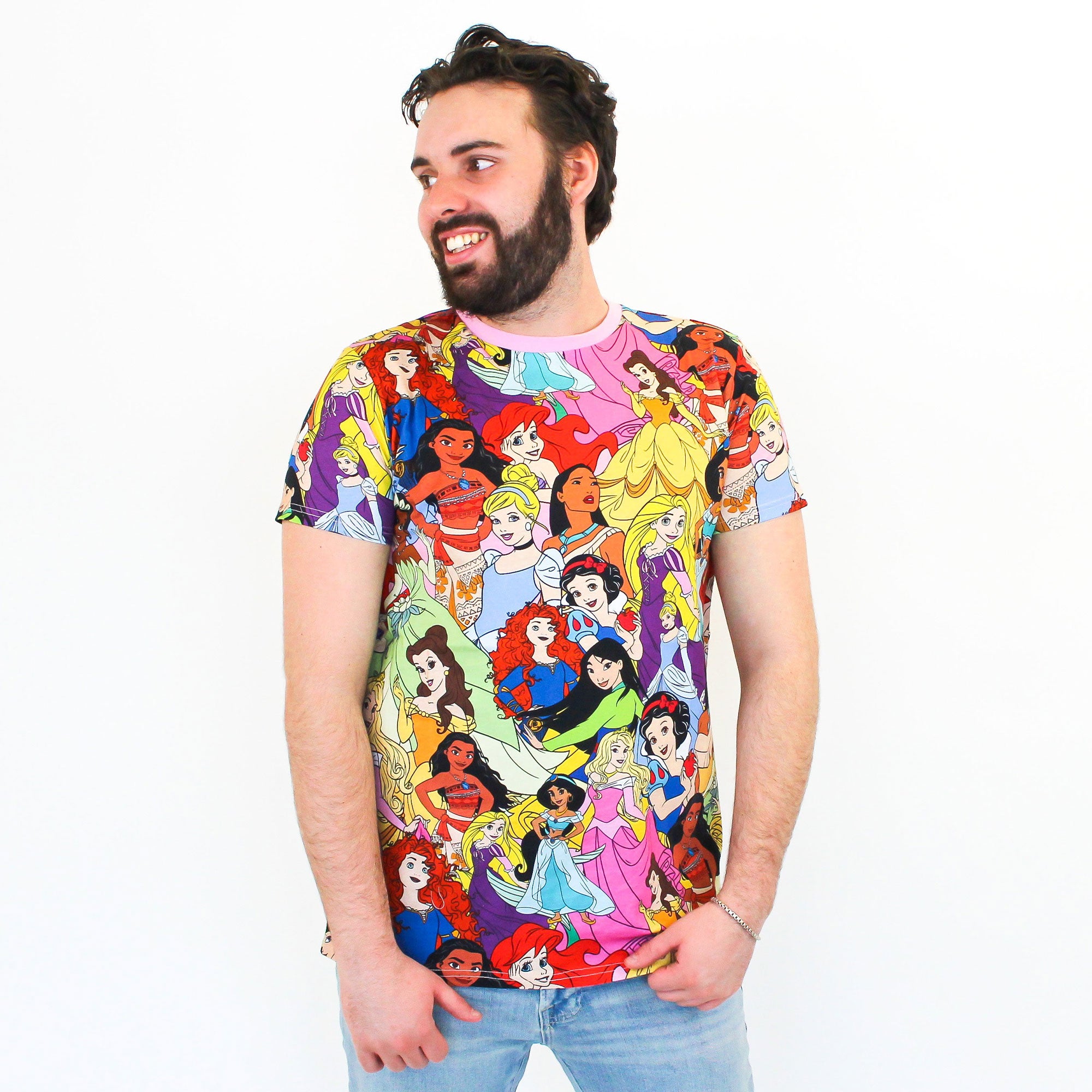 Egern ekspedition indebære Disney Princess AOP Print T-Shirt—Cakeworthy