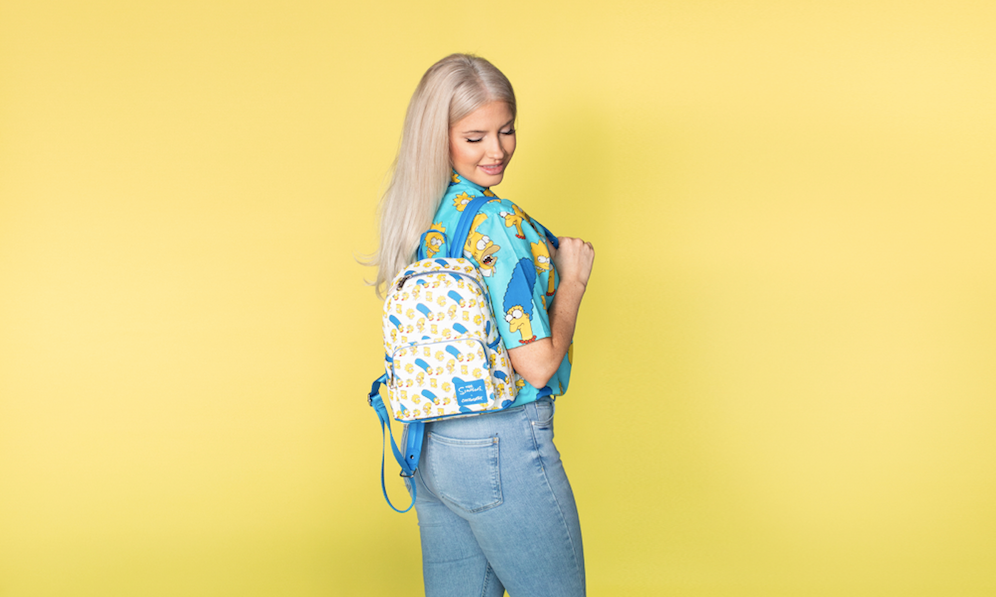 The Simpsons X Cakeworthy Spring 2022- AOP backpacks, Bart Raglan Tees, and SO much more!