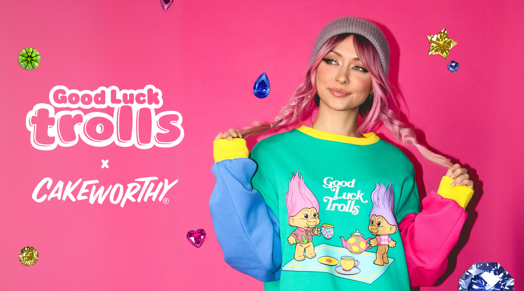 💎GOOD LUCK TROLLS x CAKEWORTHY LOOKBOOK💎