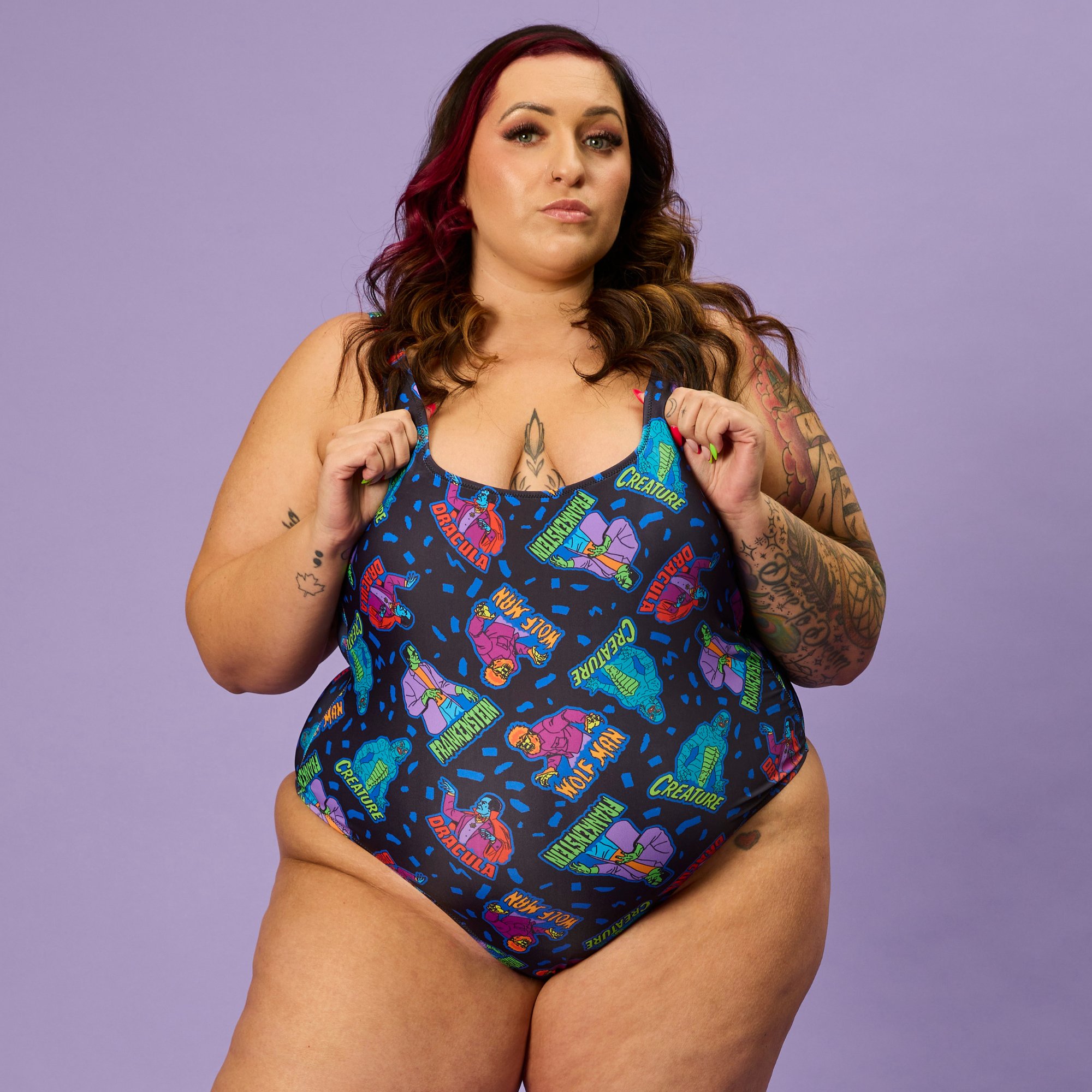 Universal Monsters One Piece Swimsuit