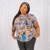 Cinderella Comic AOP T-Shirt