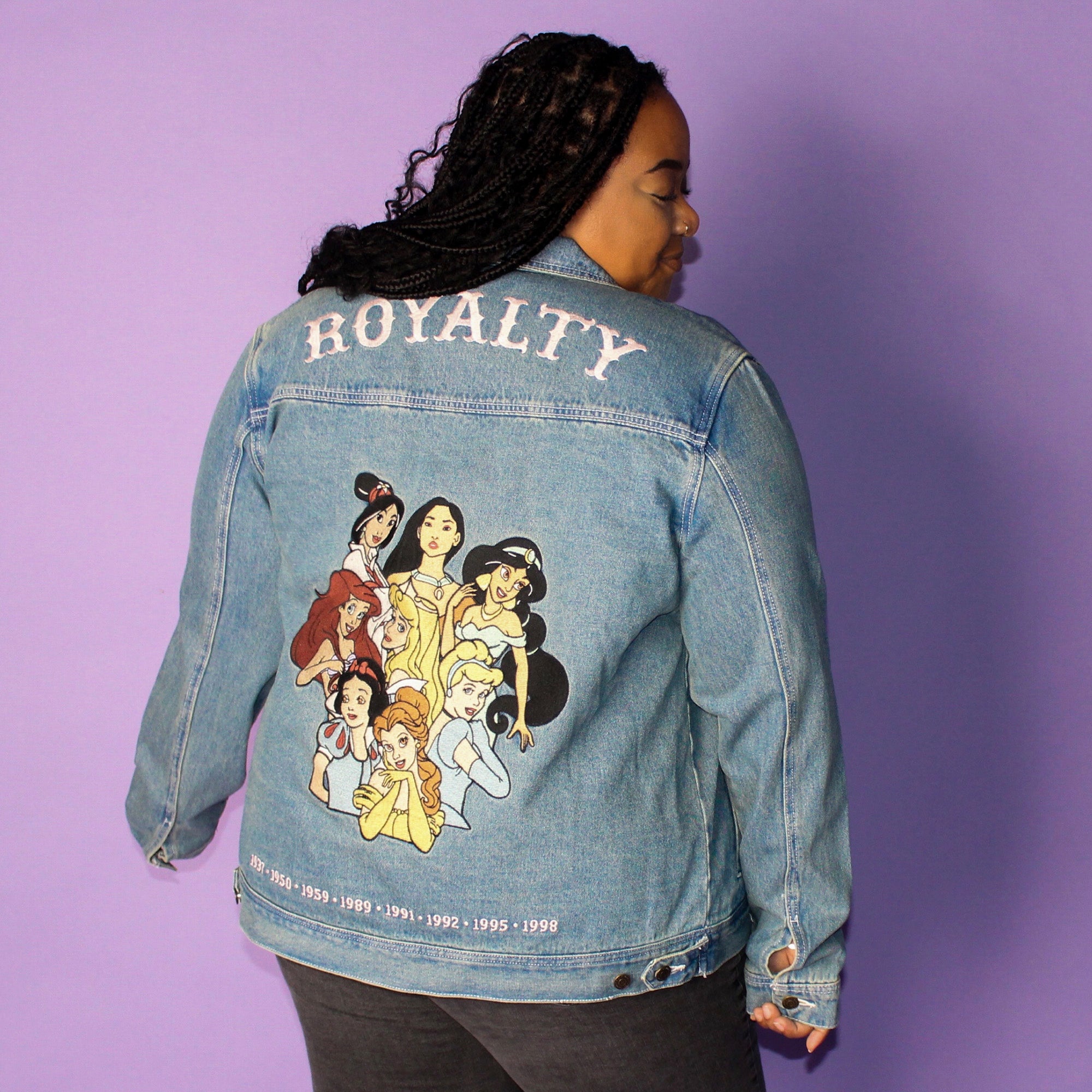 90's Disney Princess Denim Jacket