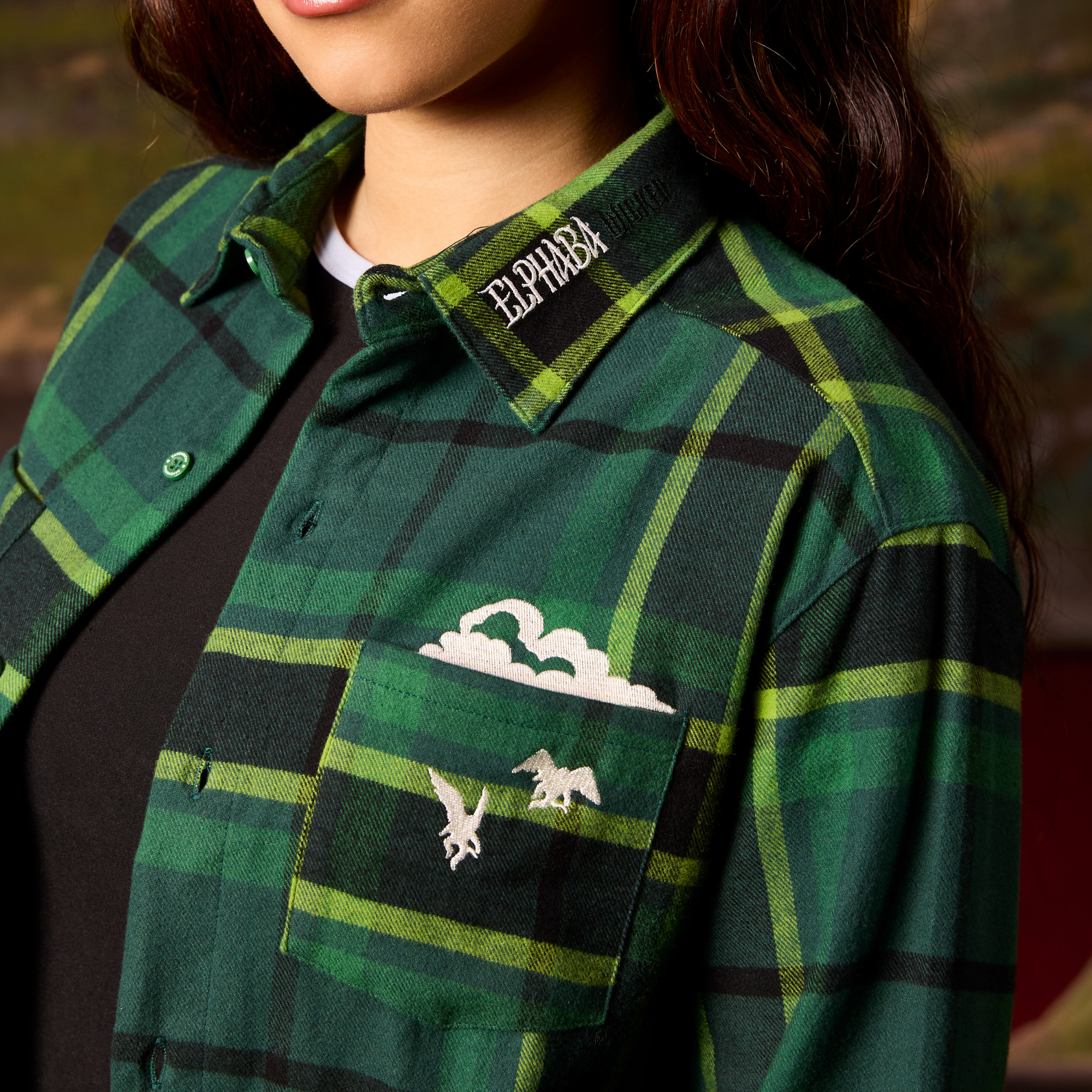 Wicked Elphaba Flannel II