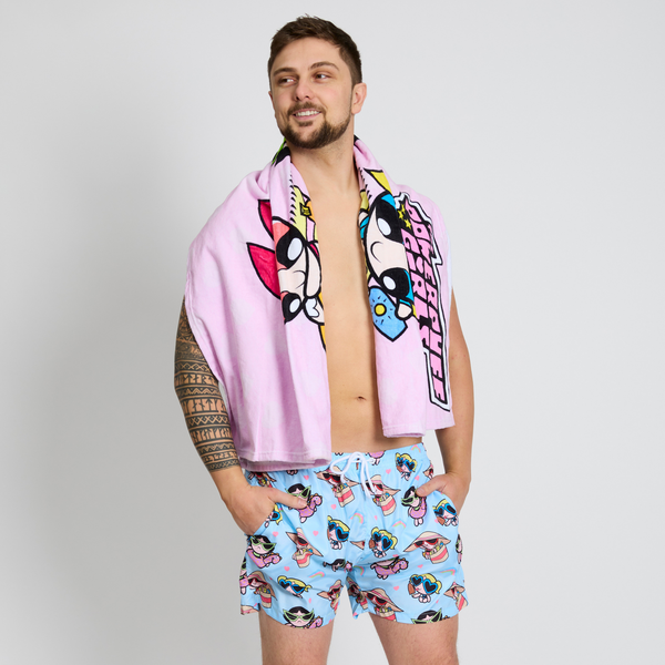 Powerpuff Girls Beach Towel