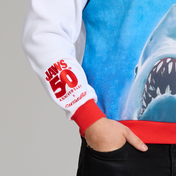 Jaws Drop Sleeve Crewneck