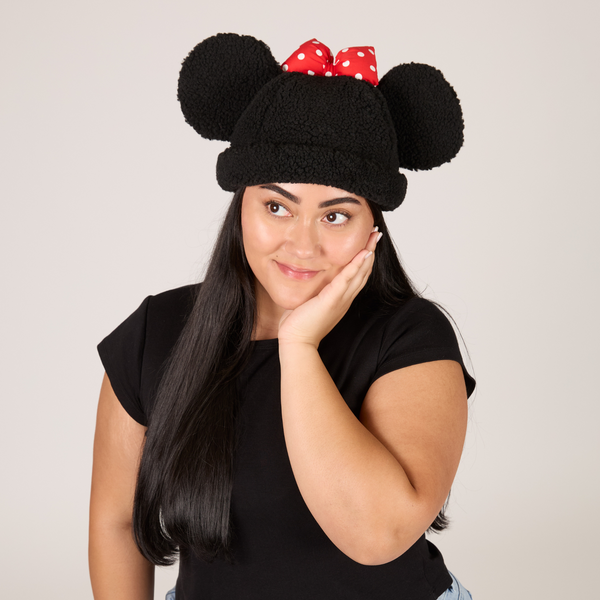 Minnie Sherpa Beanie Classic – Cakeworthy