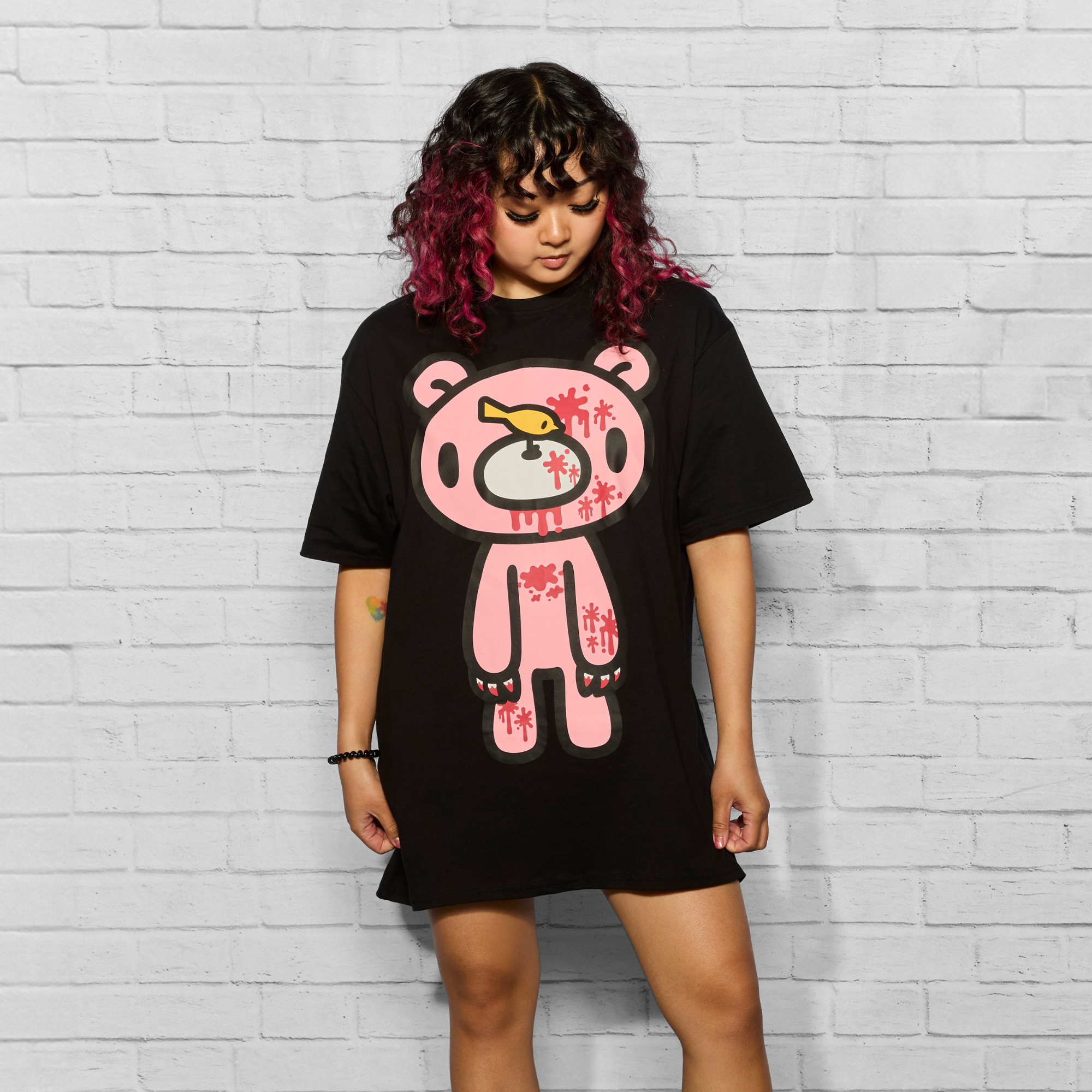 Gloomy Bear T-Shirt Dress