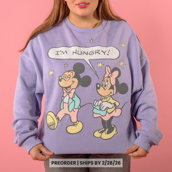Minnie Mouse "I'm Hungry" Sweater