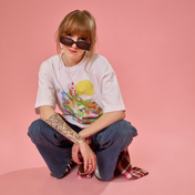 Strawberry Shortcake Drop Sleeve T-Shirt