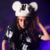 Mickey Ghost Sherpa Beanie