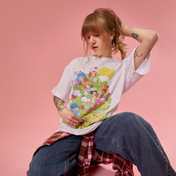 Strawberry Shortcake Drop Sleeve T-Shirt