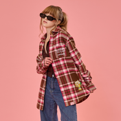 Strawberry Shortcake Patch Flannel