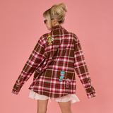 Strawberry Shortcake Patch Flannel