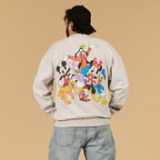 Mickey and Friends Drop Sleeve Crewneck
