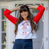 Misfit Doll Crop Raglan