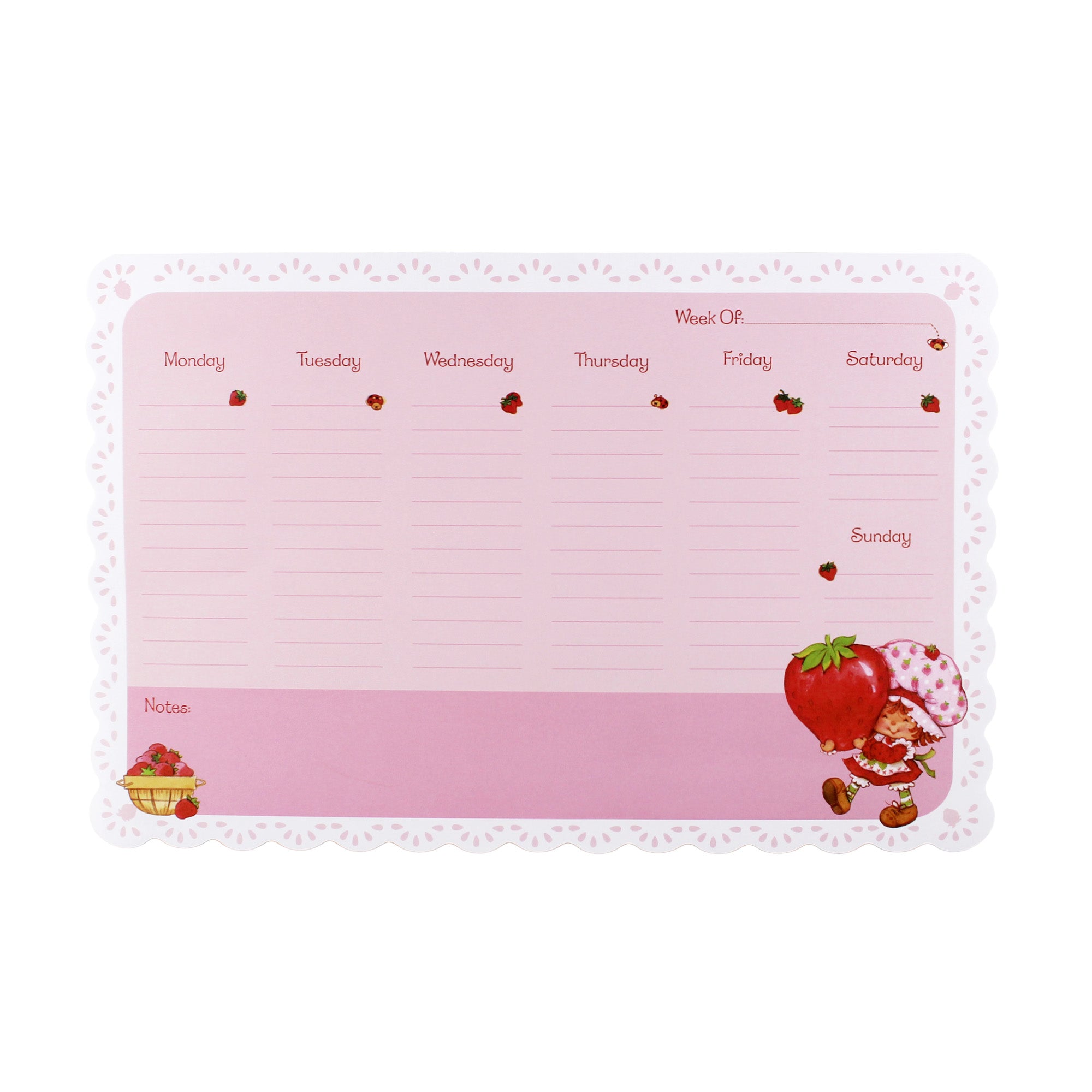 Strawberry Shortcake Desk Calendar Cakeworthy