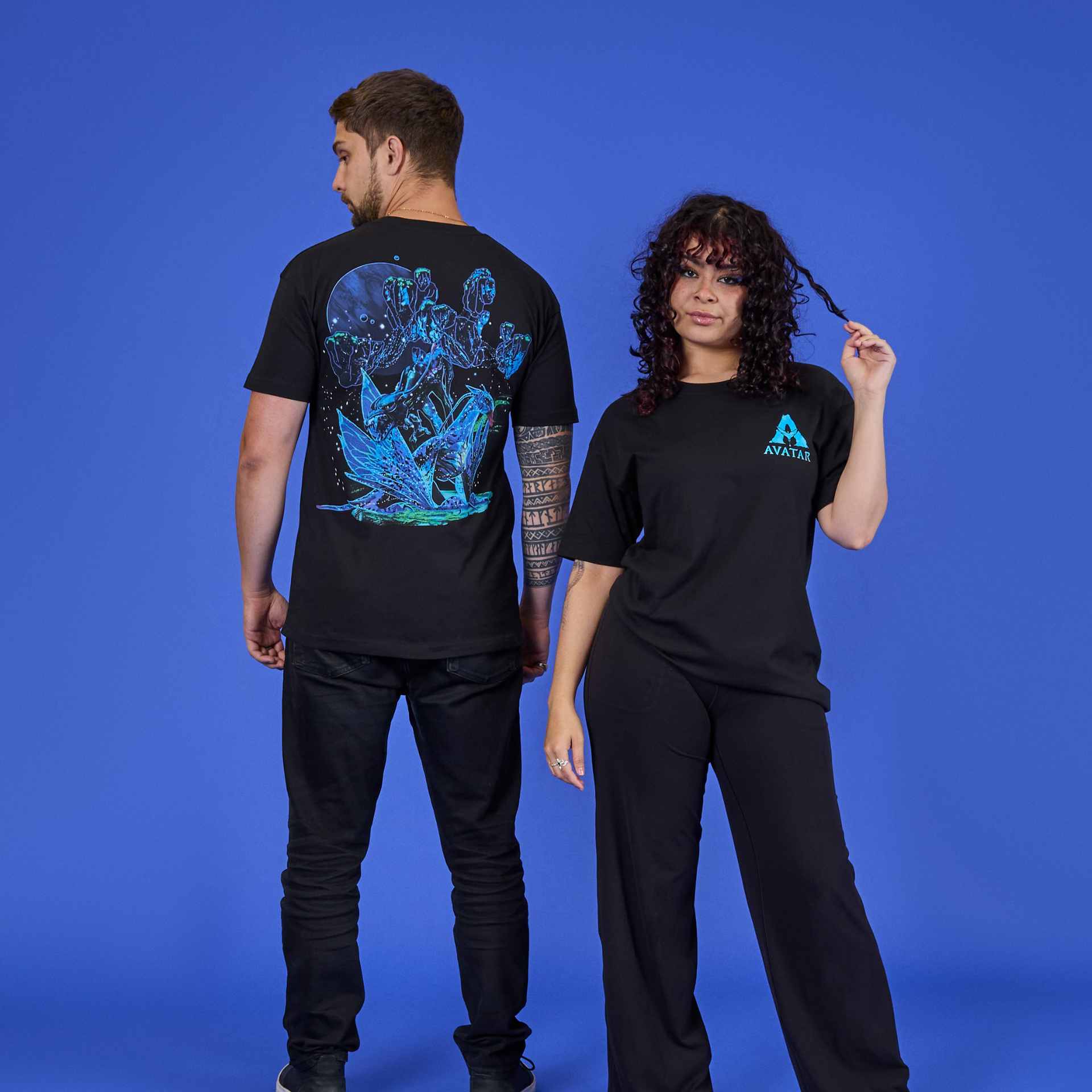 Avatar Drop Sleeve T-Shirt - S