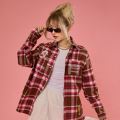 Strawberry Shortcake Patch Flannel