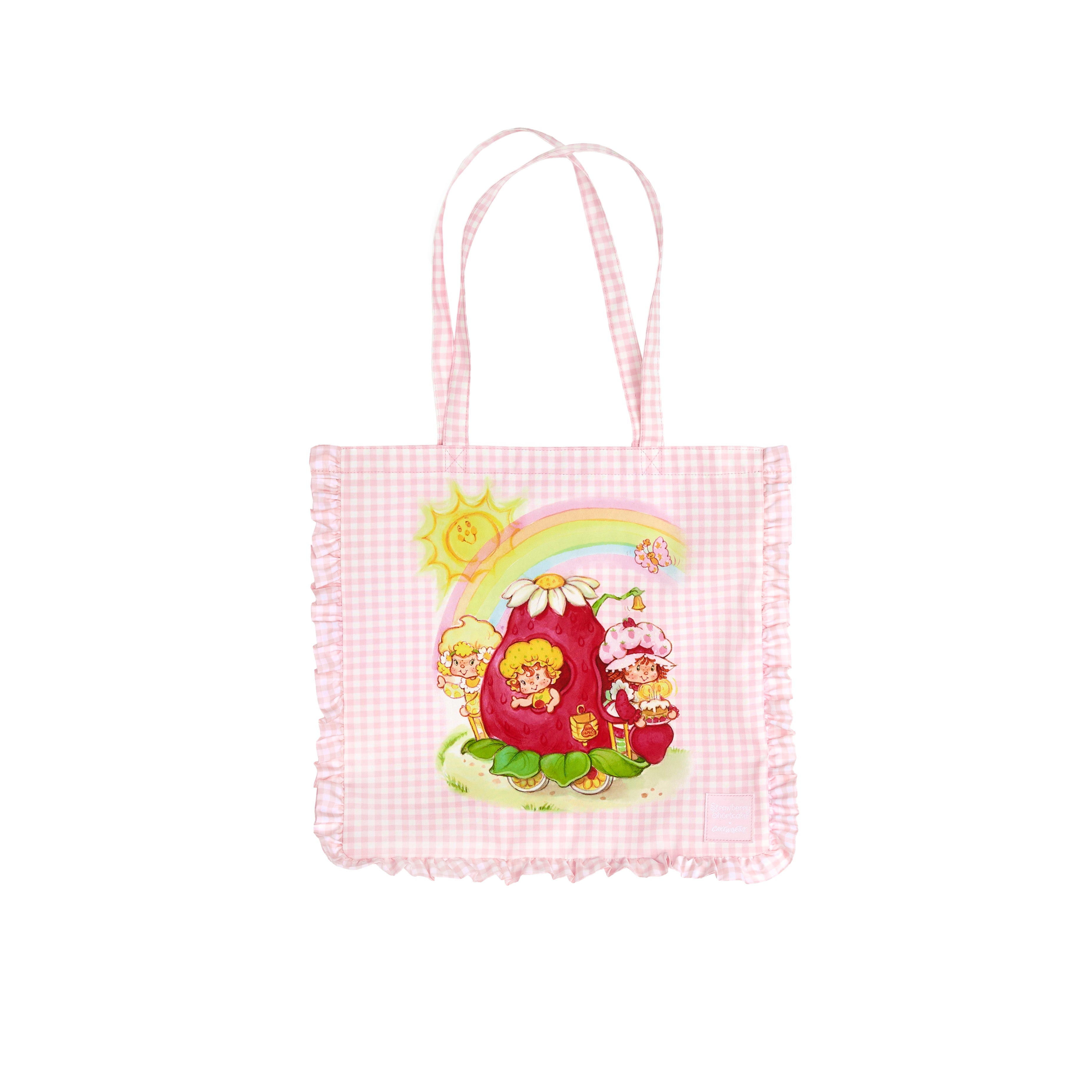 Strawberry Shortcake Ruffle Tote Bag