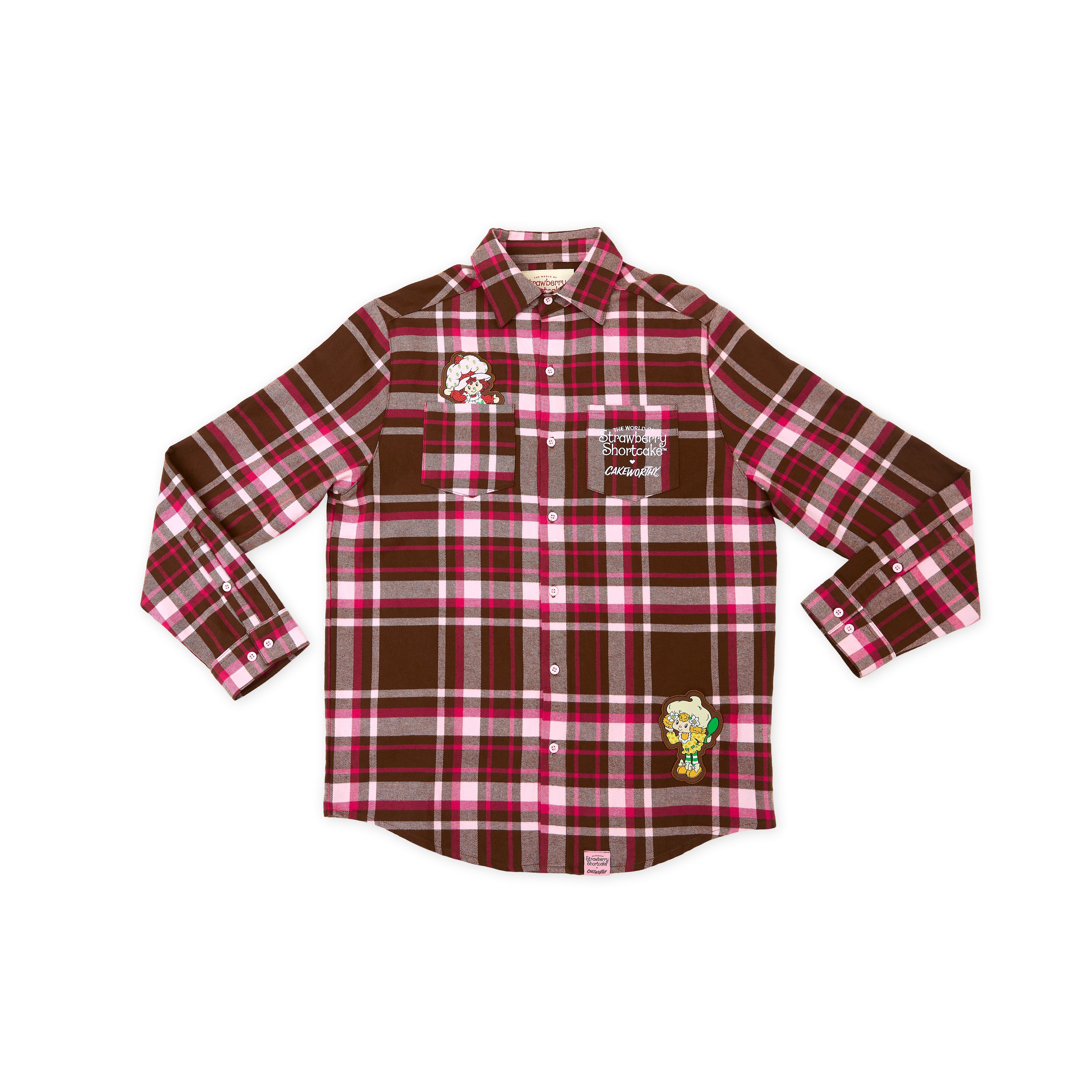 Strawberry Shortcake Patch Flannel