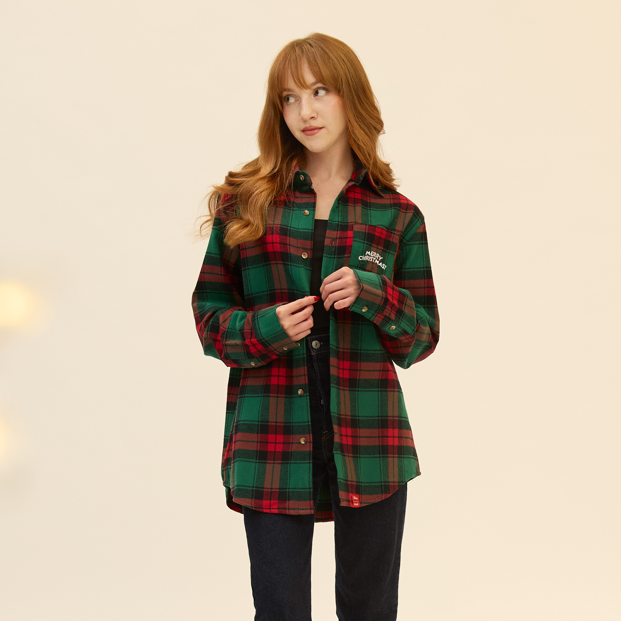 Santa Mickey Flannel