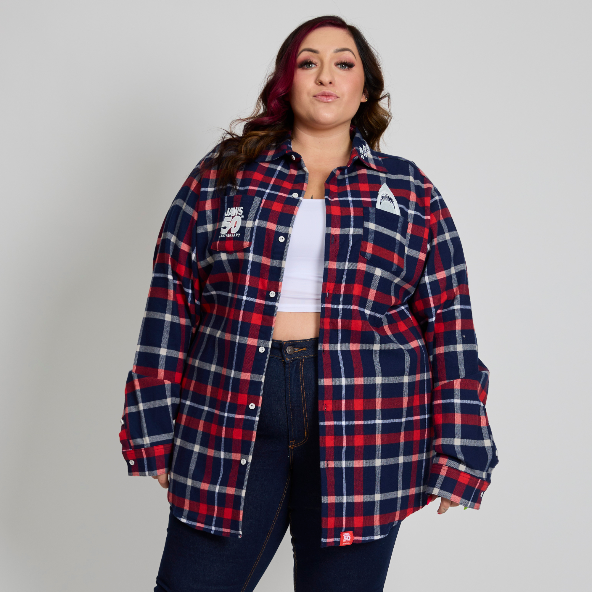Jaws Anniversary Flannel