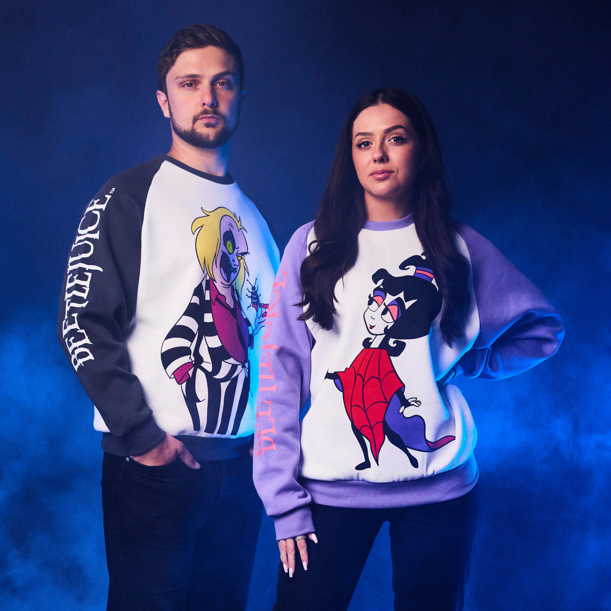 Lydia Deetz Retro Raglan Sweater