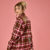 Strawberry Shortcake Patch Flannel