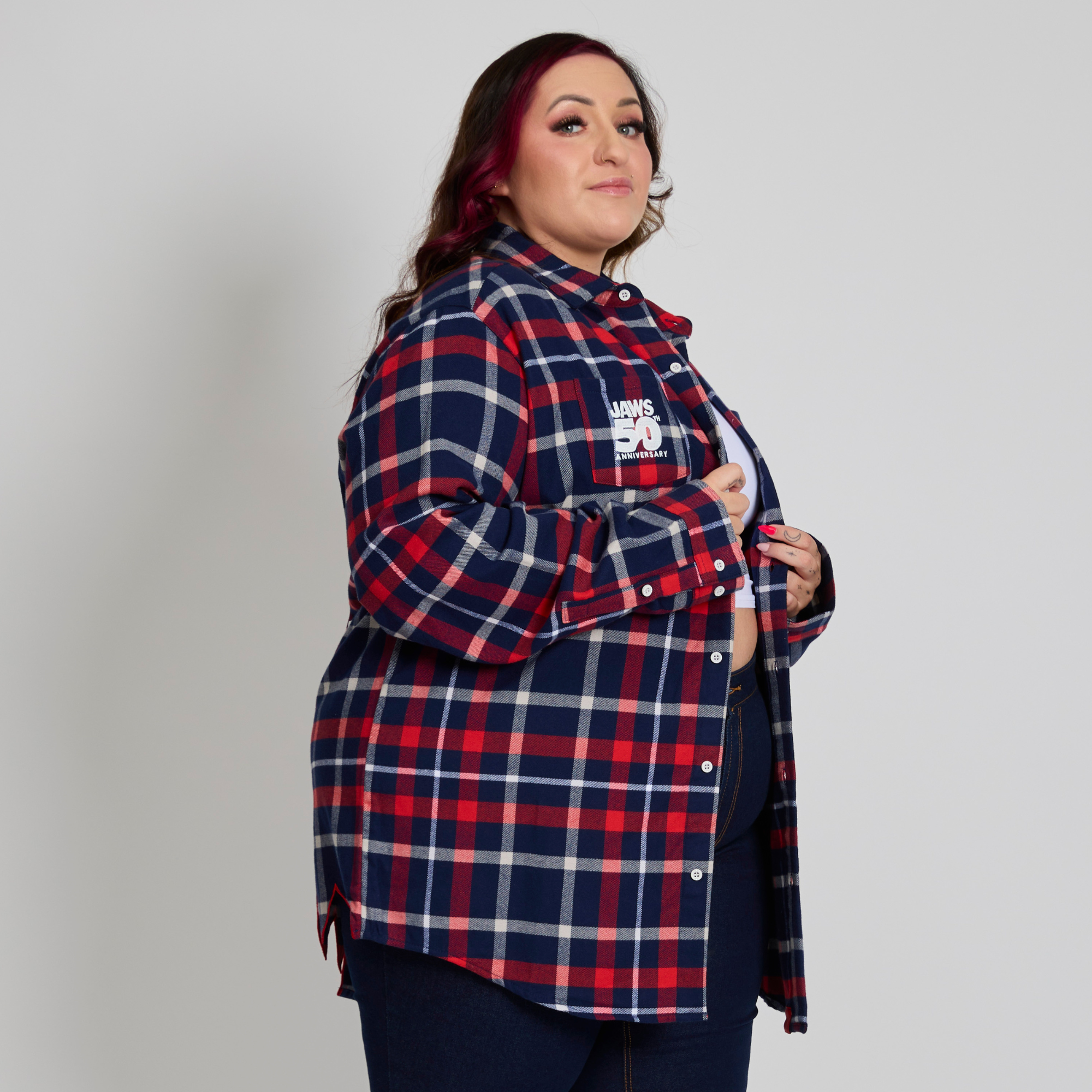 Jaws Anniversary Flannel