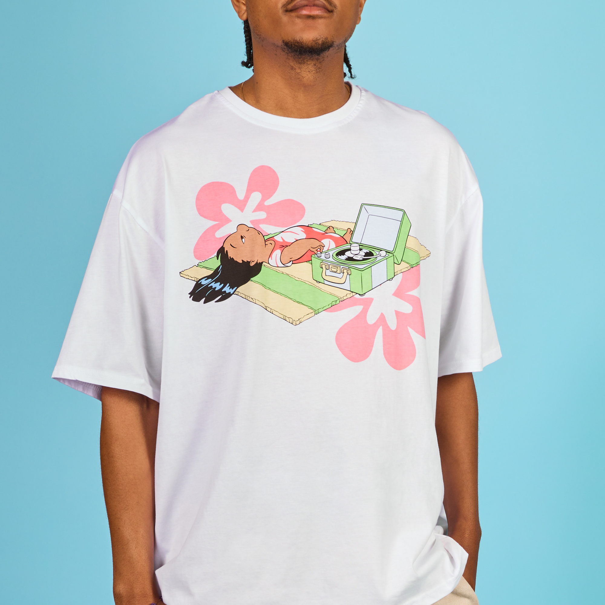 Leave Me Alone Drop Sleeve T-Shirt