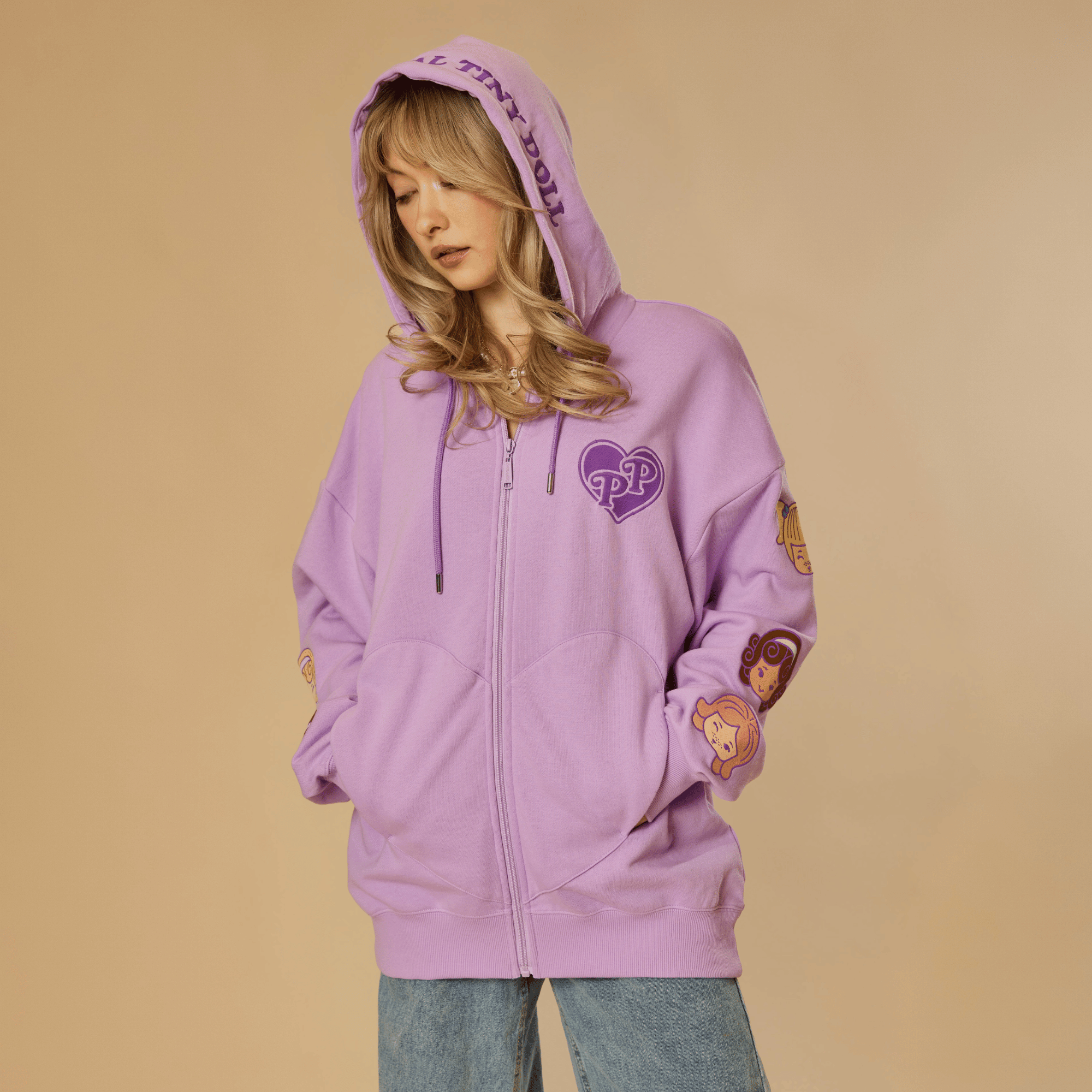 Polly Pocket Embroidered Hoodie