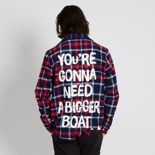 Jaws Anniversary Flannel – Cakeworthy - Main Image