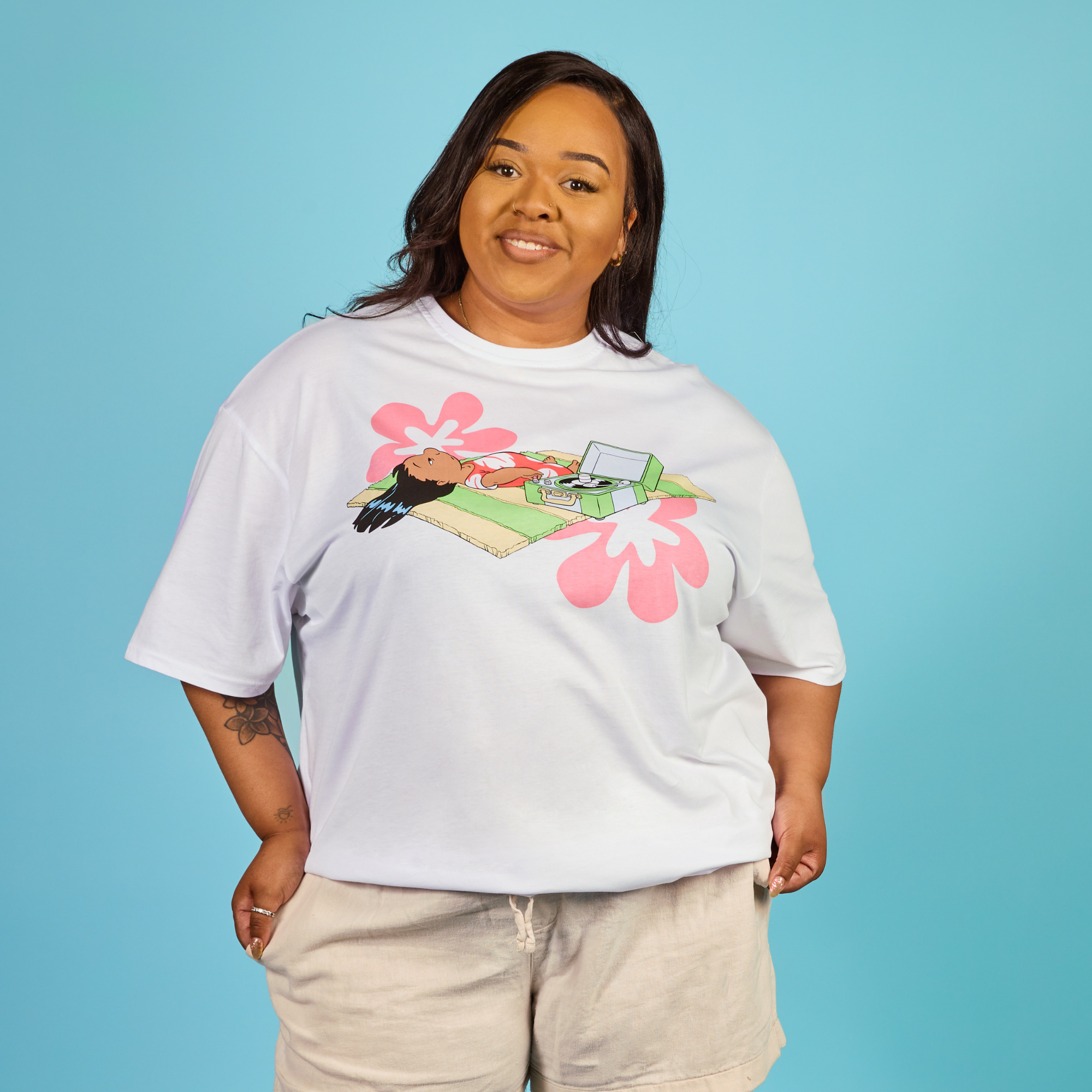 Leave Me Alone Drop Sleeve T-Shirt