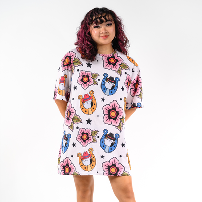 Squishmallows Cowboy Cam T-Shirt Dress