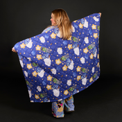 Care Bears x Sesame Street Quilted Blanket