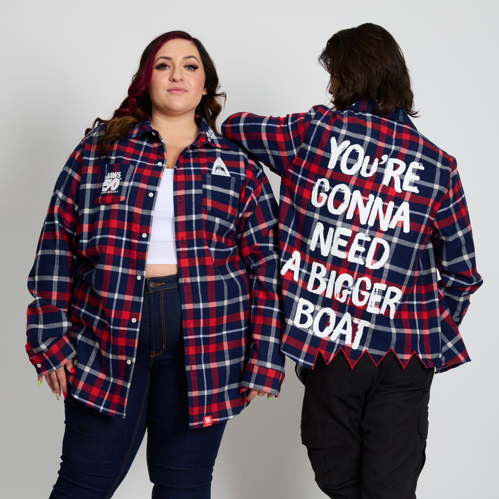 Jaws Anniversary Flannel