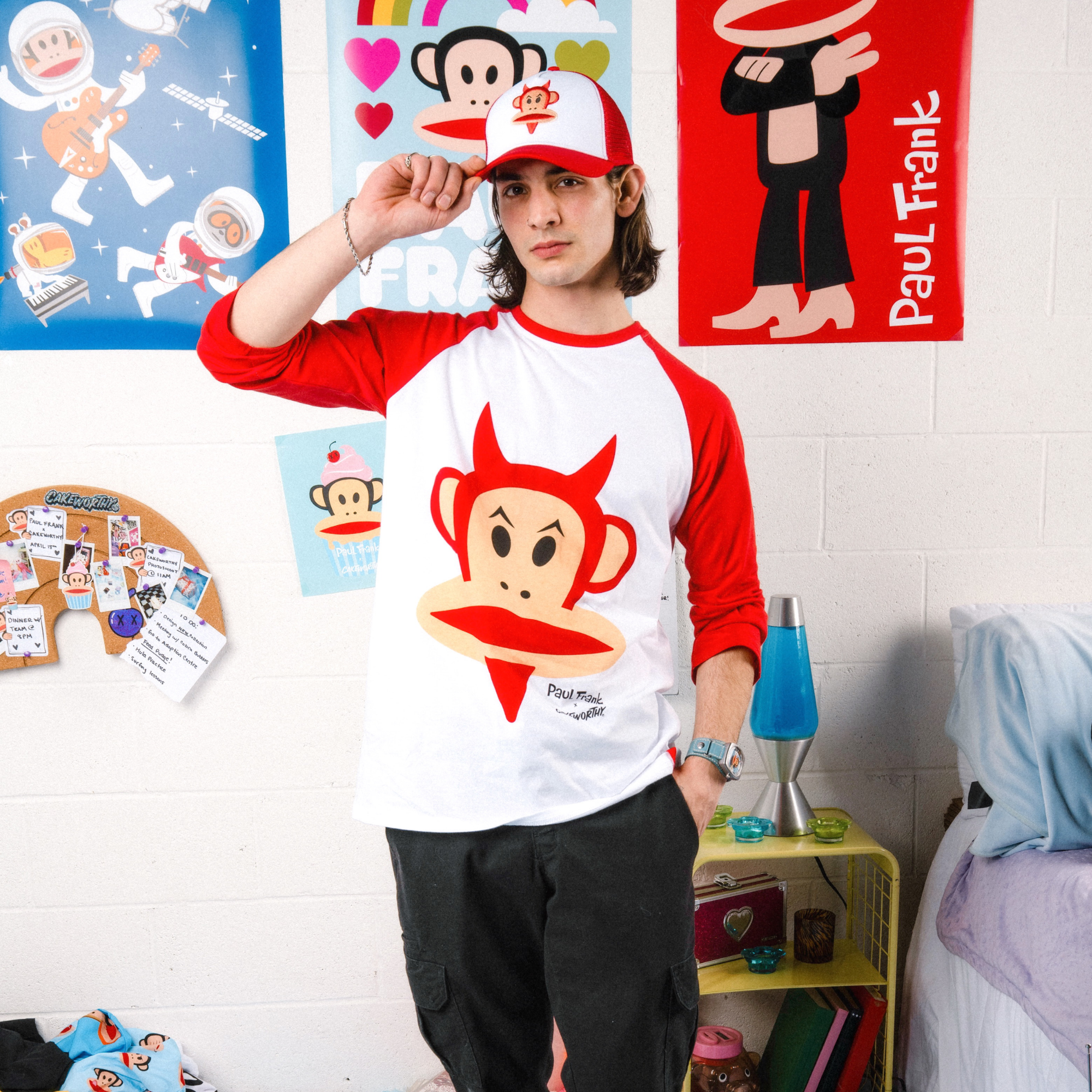Paul Frank Devil Julius Raglan