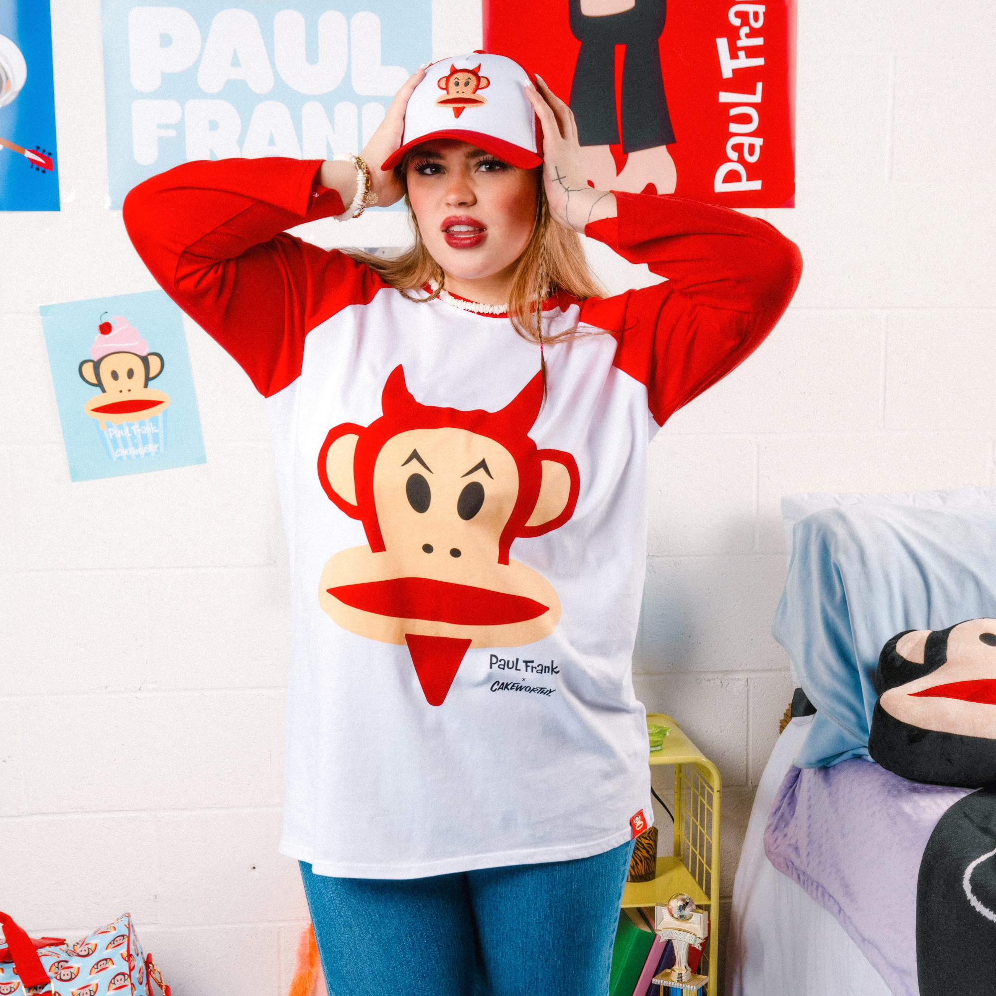 Paul Frank Devil Julius Raglan