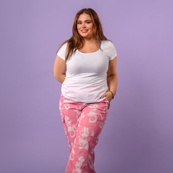Minnie Mouse Wide Leg Pants