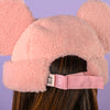 Pink Minnie Mouse Sherpa Beanie