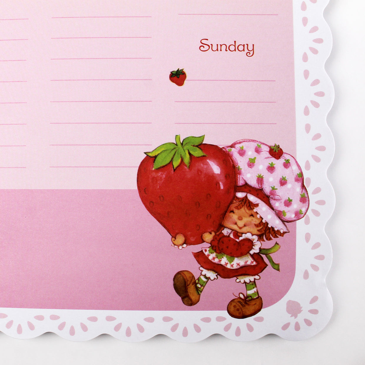 Strawberry Shortcake Desk Calendar Cakeworthy
