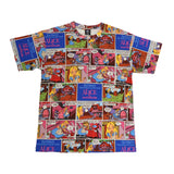 Alice in Wonderland Vintage Comic AOP T-Shirt